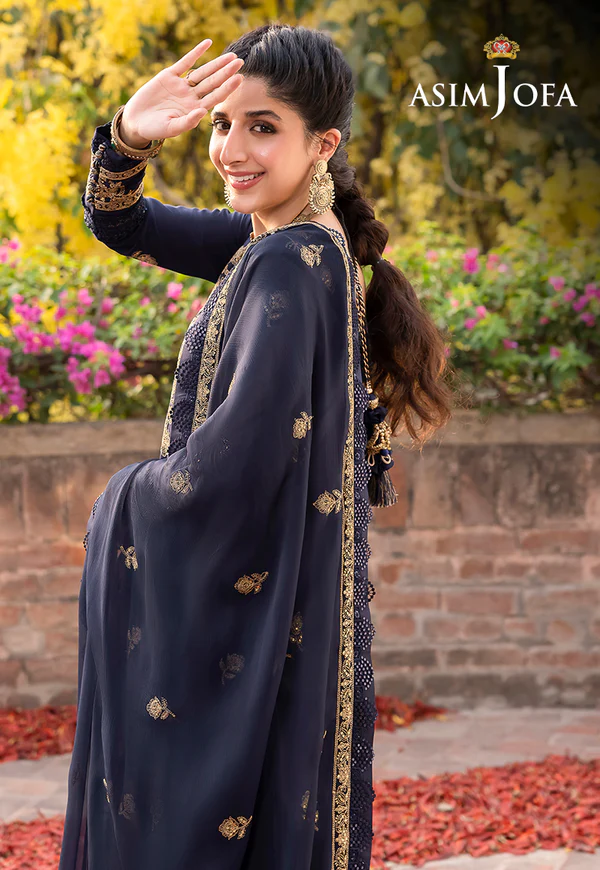 FFSW-15 EMBROIDERED LAWN SILK - Image 7