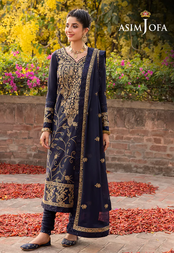 FFSW-15 EMBROIDERED LAWN SILK - Image 10