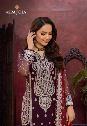 FFDA-01 EMBROIDERED CHIFFON